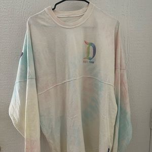 Disney pastel tie dye spirit jersey size medium